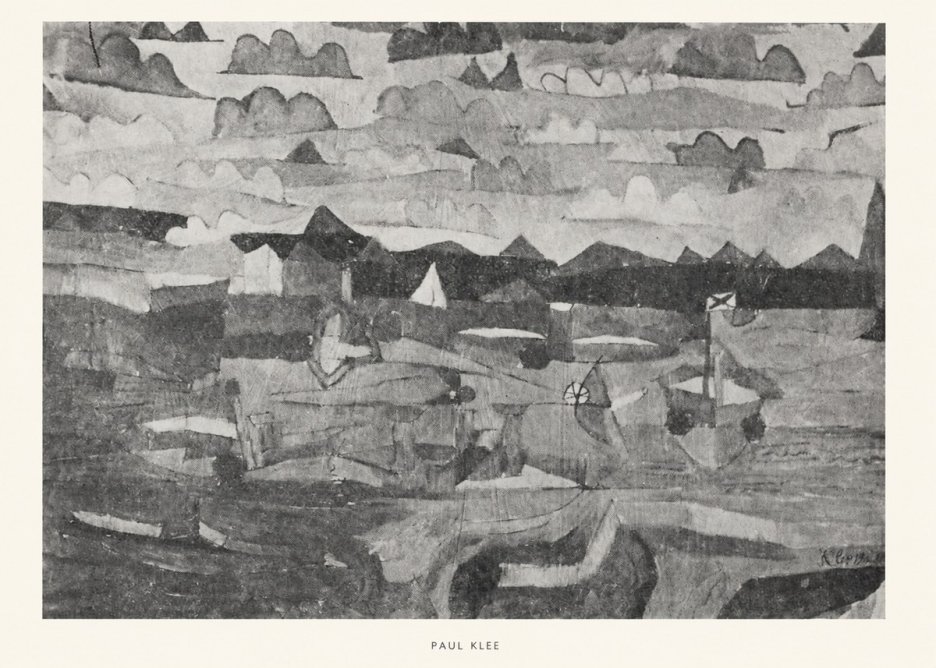 Paul Klee Coastal Landscape No6 - Poszter