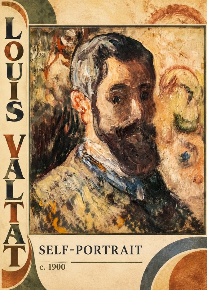 Louis Valtat Self-portrait No5 - Poszter