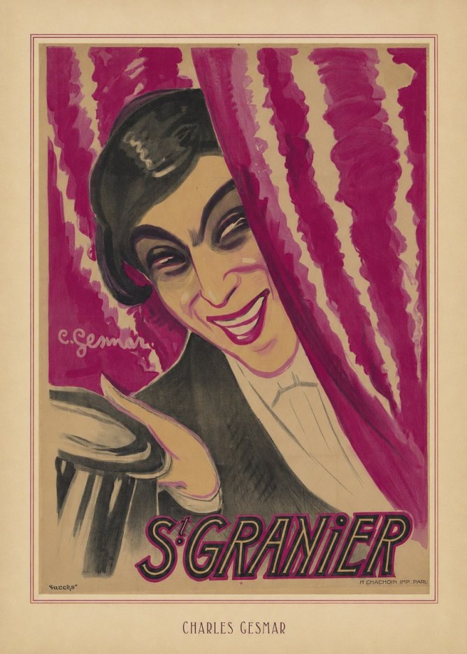 Charles Gesmar S! Granier II No3 - Poszter