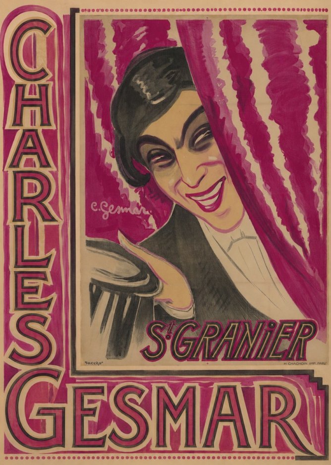 Charles Gesmar S! Granier II No6 - Poszter
