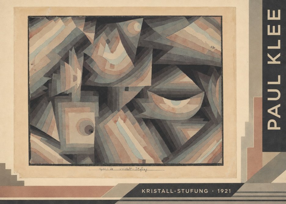 Paul Klee Kristall-stufung II No2 - Poszter