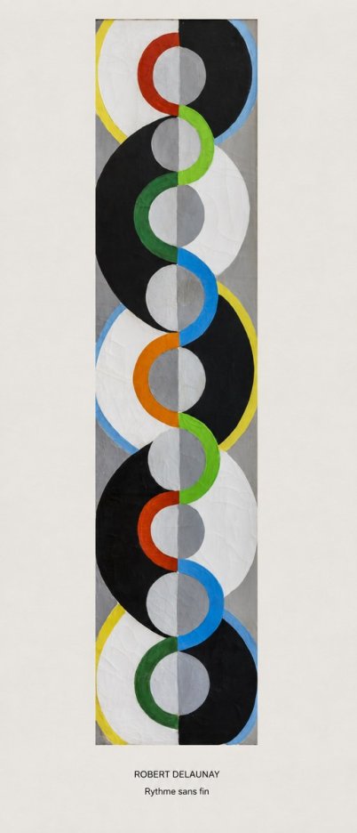 Robert Delaunay Rythme Sans Fin III No5 - Poszter