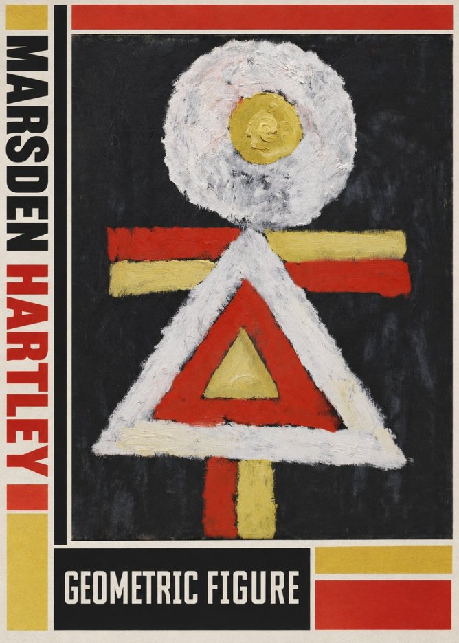 Marsden Hartley Geometric Figure No4 - Poszter