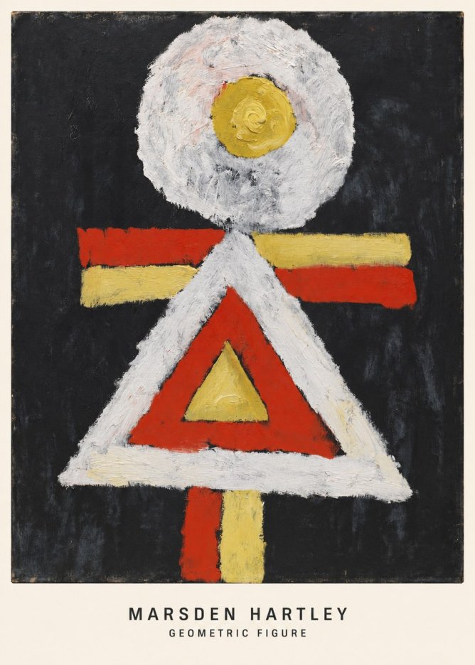 Marsden Hartley Geometric Figure No6 - Poszter