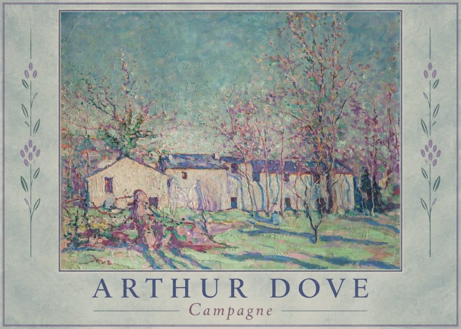 Arthur Dove Campagne No1 - Poszter