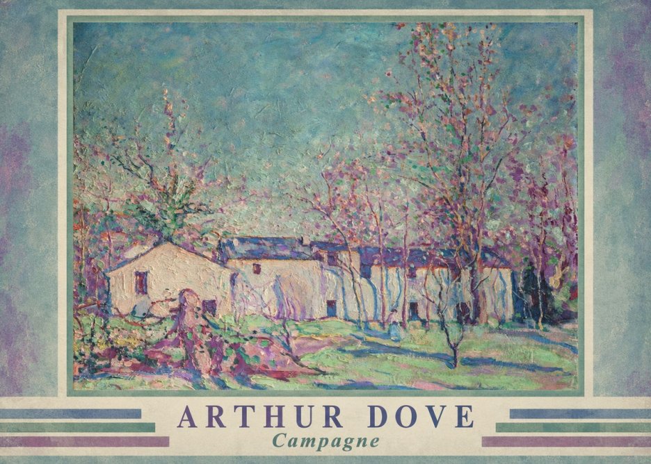 Arthur Dove Campagne No3 - Poszter