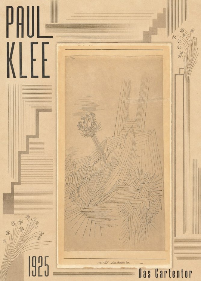 Paul Klee Das Gartentor I No5 - Poszter