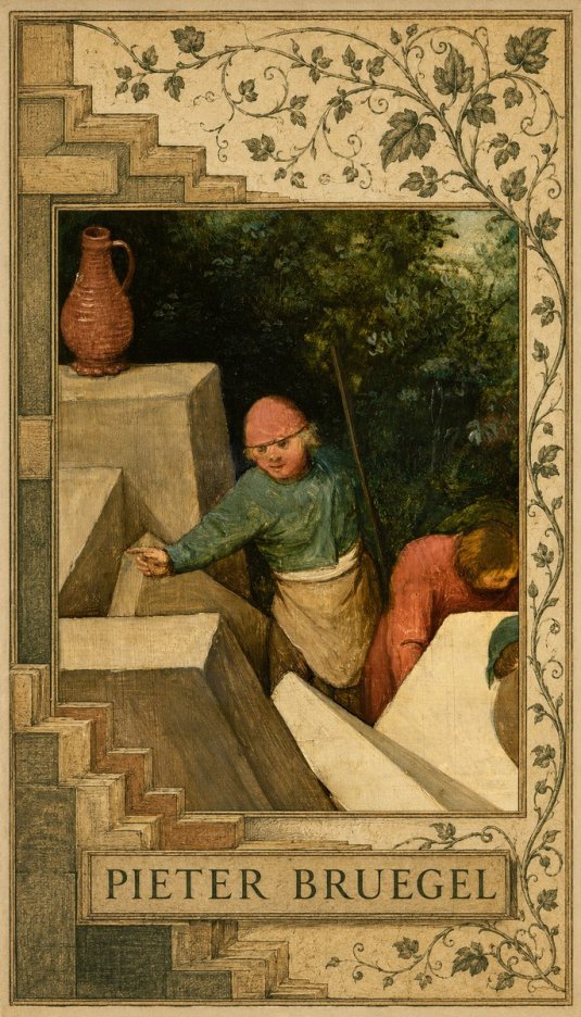 Pieter Bruegel The Tower of Babel XIX No4 - Poszter