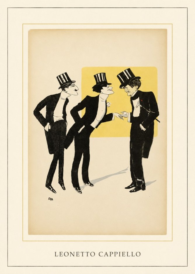 Leonetto Cappiello Leonetto Cappiello IV No3 - Poszter