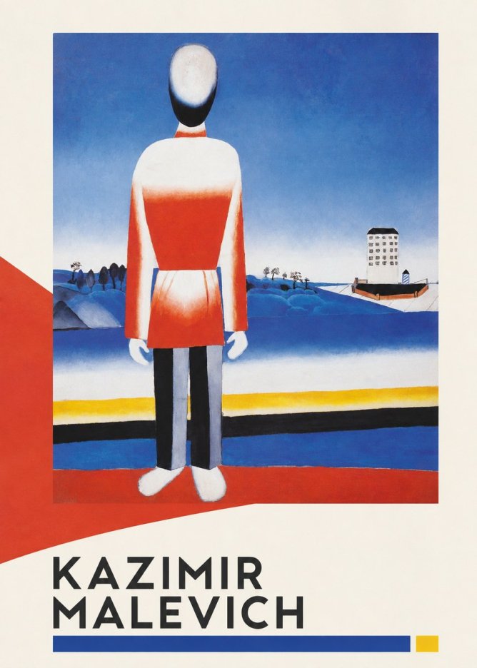 Kazimir Malevich Peasant No3 - Poszter