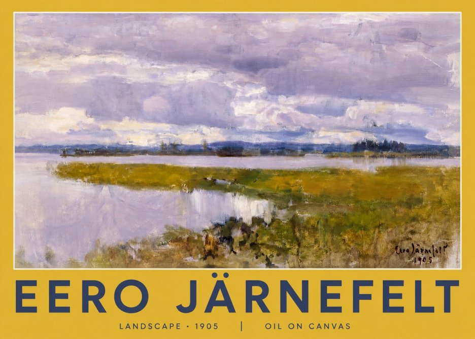 Eero Järnefelt Landscape No3 - Poszter