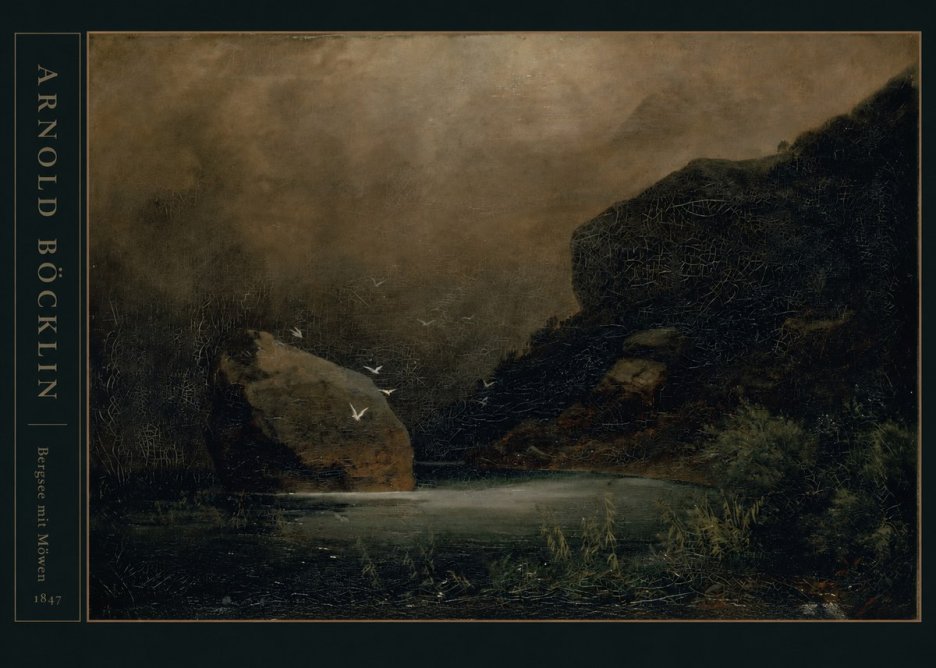 Arnold Böcklin Bergsee Mit Möwen No4 - Poszter