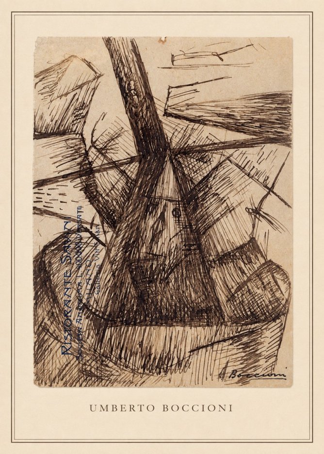 Umberto Boccioni Umberto Boccioni II No3 - Poszter