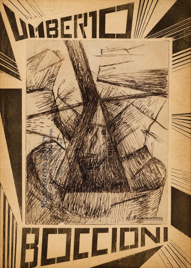 Umberto Boccioni Umberto Boccioni II No4 - Poszter