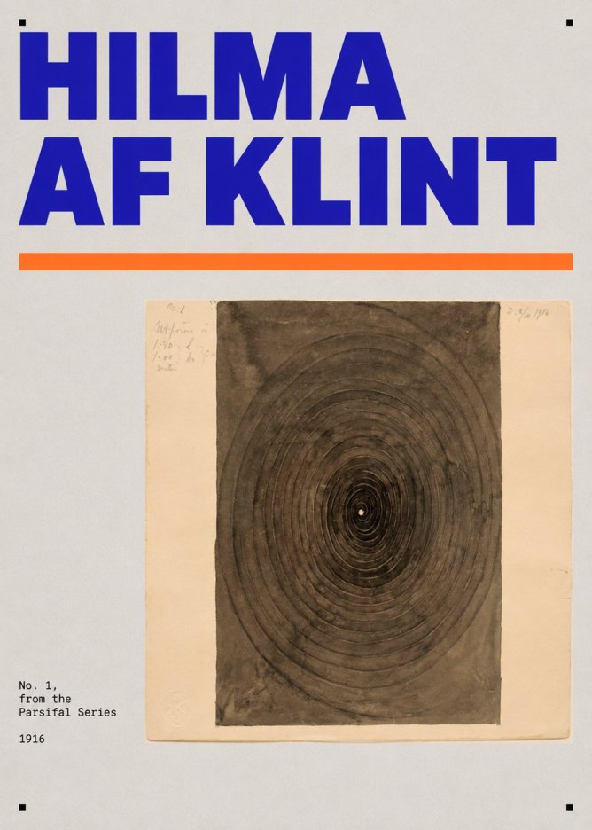 Hilma af Klint No. 1, from the Parsifal Series No5 - Poszter