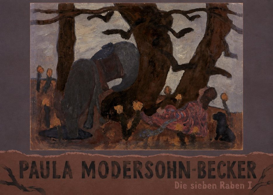 Paula Modersohn-Becker Die Sieben Raben I No3 - Poszter