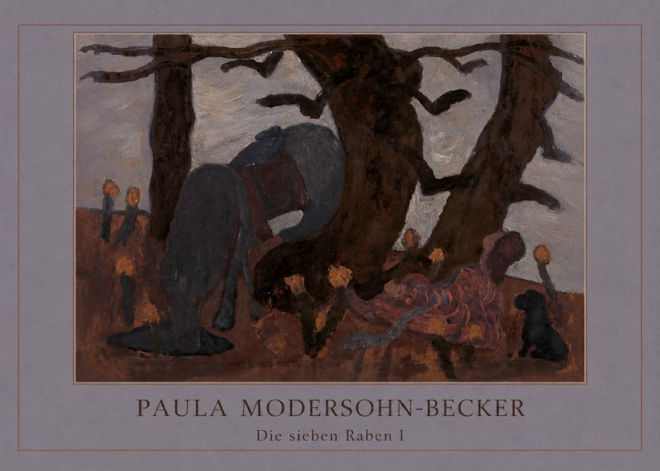 Paula Modersohn-Becker Die Sieben Raben I No5 - Poszter