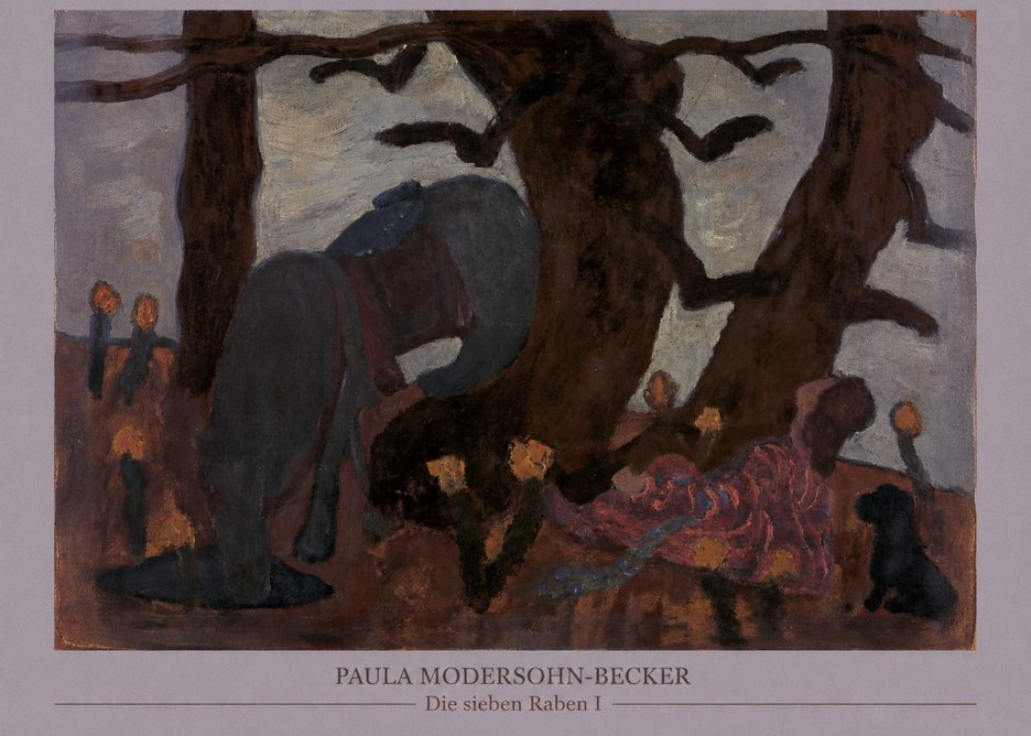 Paula Modersohn-Becker Die Sieben Raben I No6 - Poszter