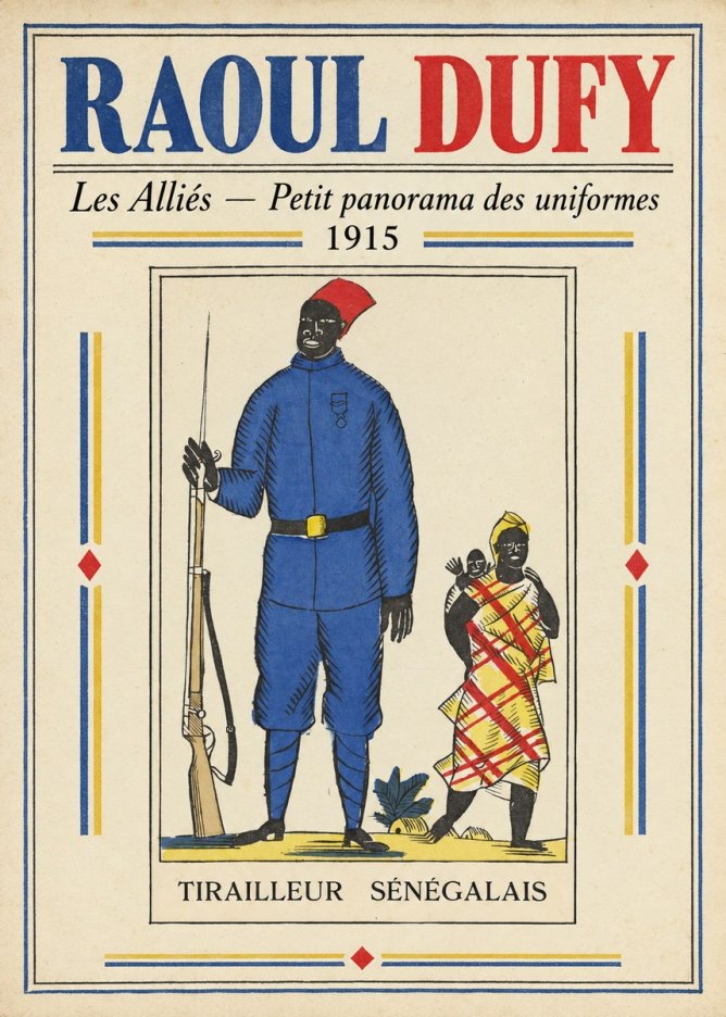 Raoul Dufy Tirailleur Sénégalais No1 - Poszter