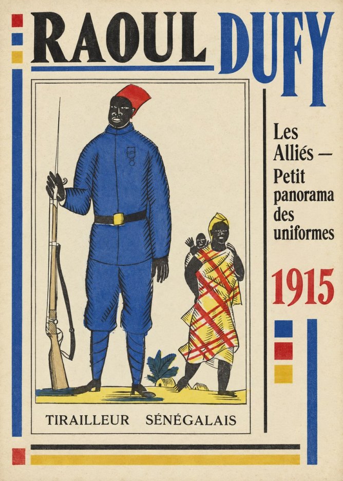 Raoul Dufy Tirailleur Sénégalais No2 - Poszter