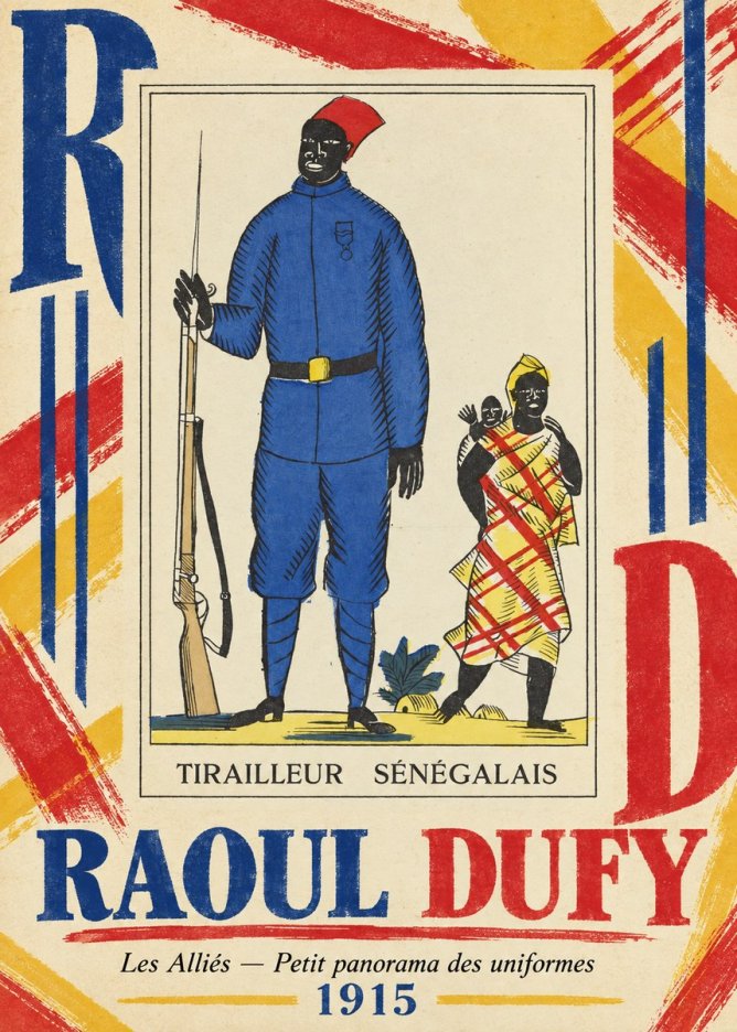 Raoul Dufy Tirailleur Sénégalais No5 - Poszter
