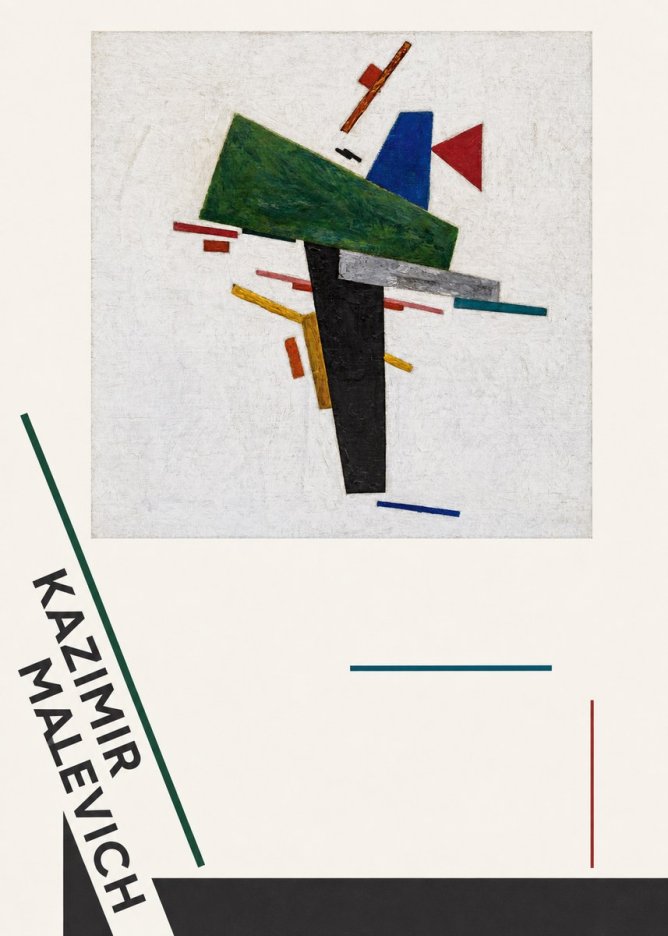 Kazimir Malevich Suprematist Composition II No2 - Poszter