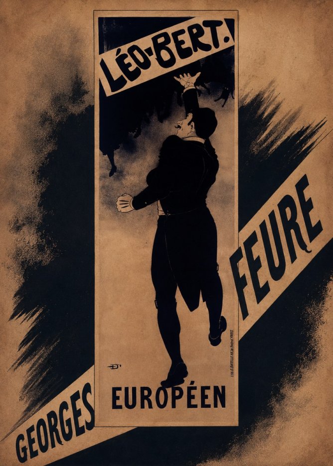 Georges de Feure Léo-bert. Européen No5 - Poszter