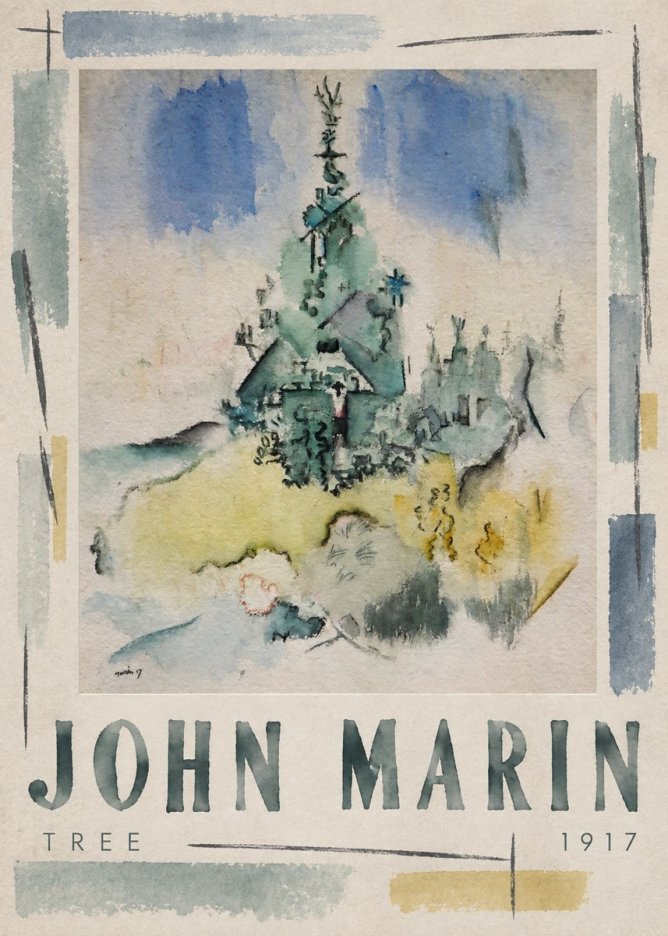 John Marin Tree No2 - Poszter