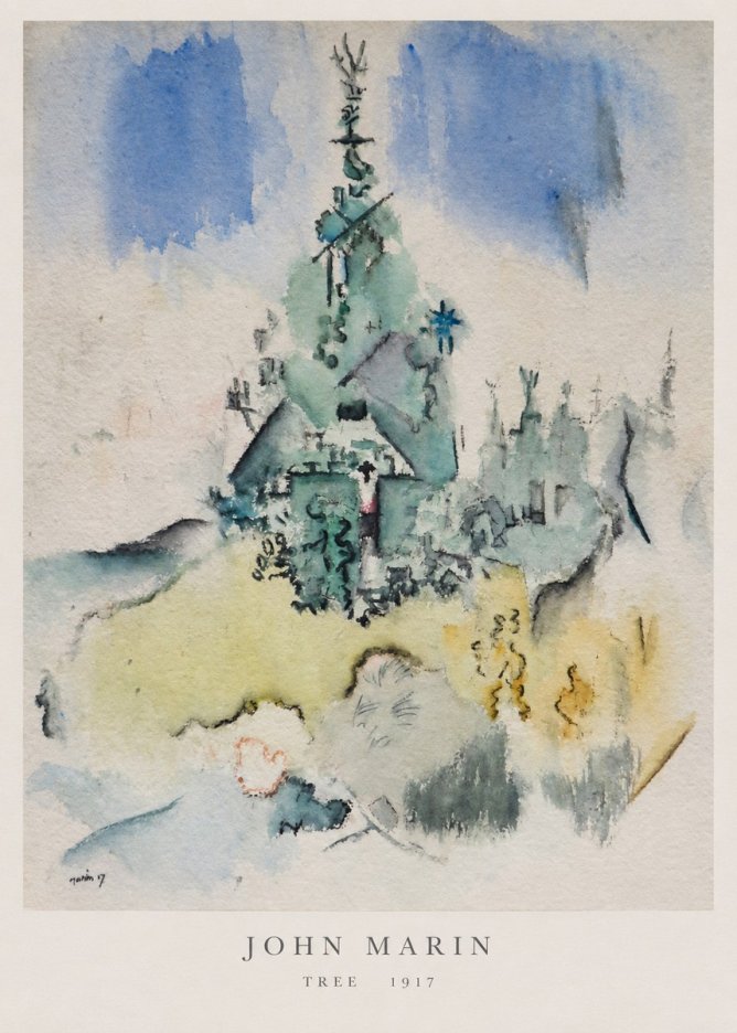 John Marin Tree No6 - Poszter