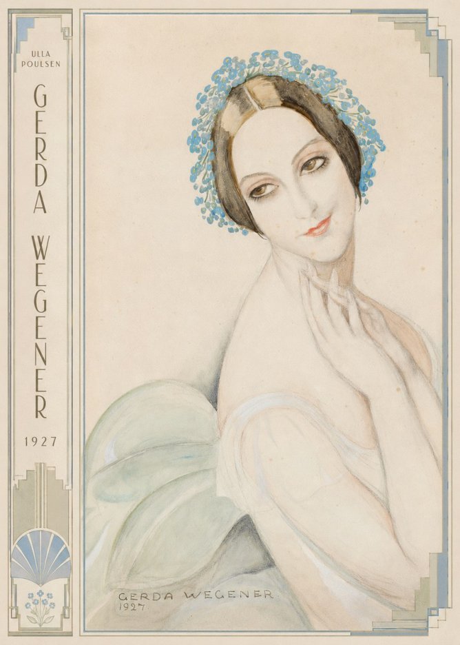Gerda Wegener Ulla Poulsen No4 - Poszter