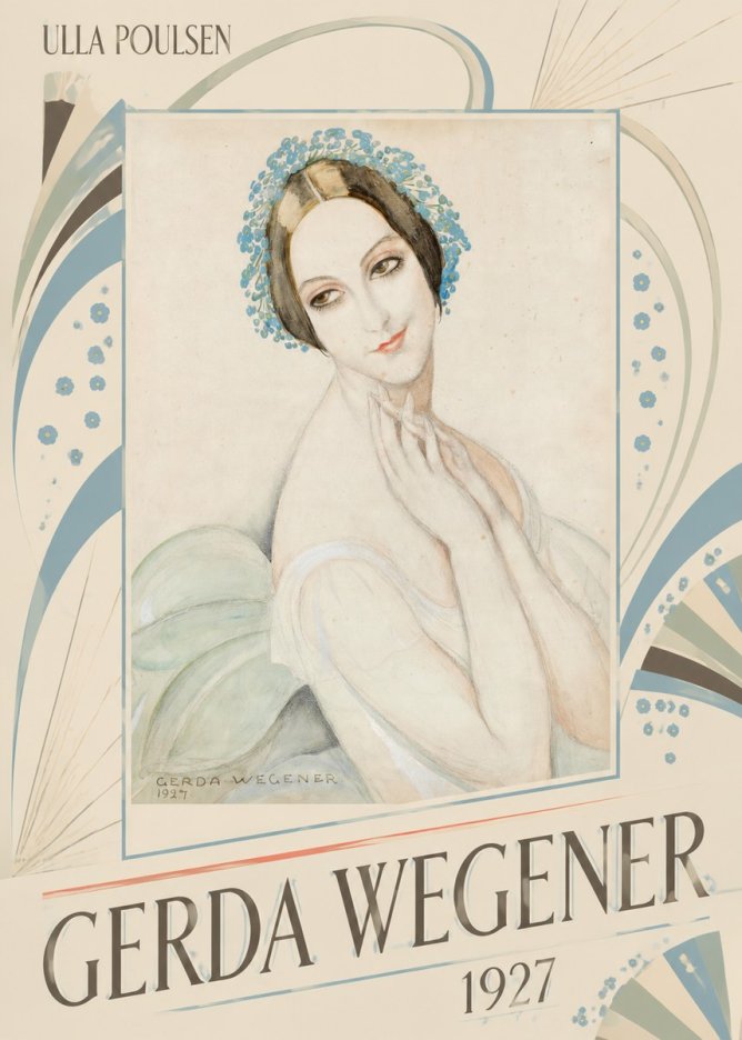 Gerda Wegener Ulla Poulsen No5 - Poszter