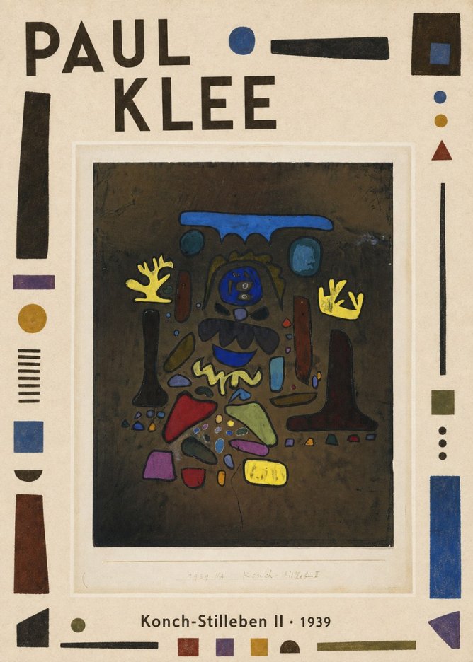 Paul Klee Konch-stilleben Ii No2 - Poszter