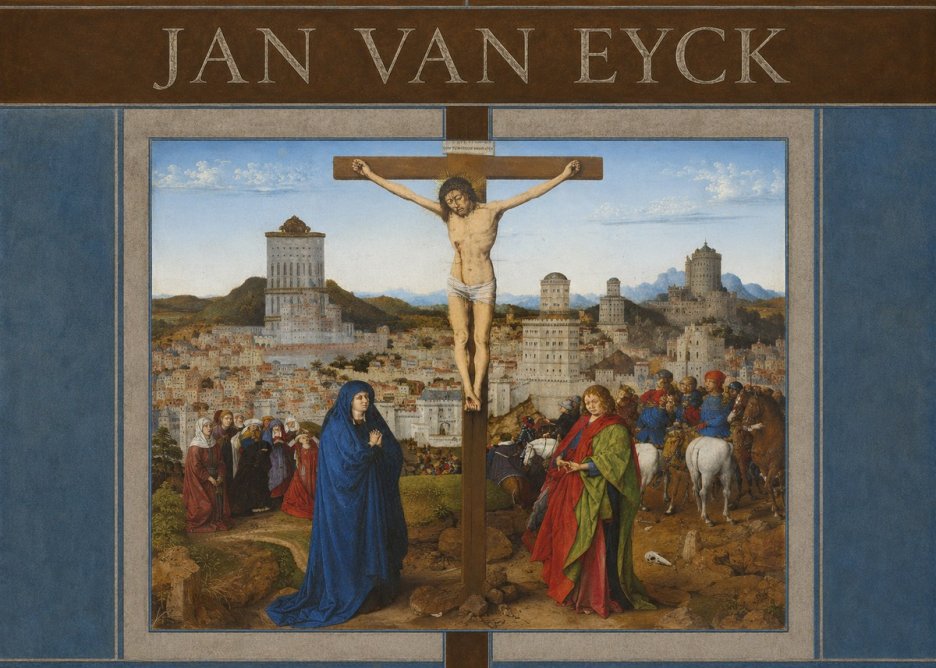 Jan van Eyck The Crucifixion No5 - Poszter