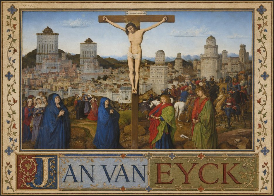 Jan van Eyck The Crucifixion No6 - Poszter