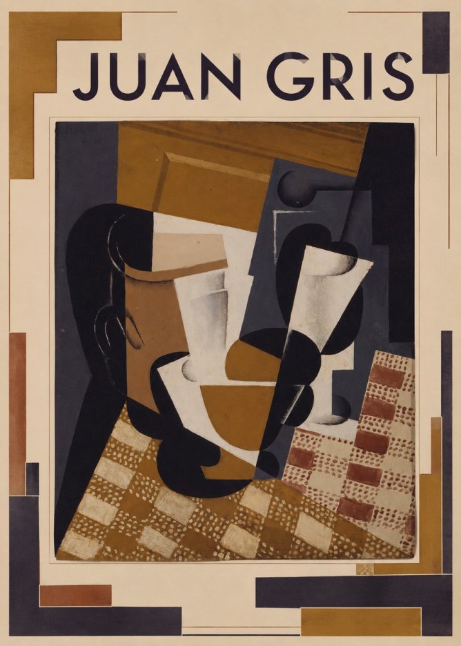Juan Gris Still Life III No1 - Poszter