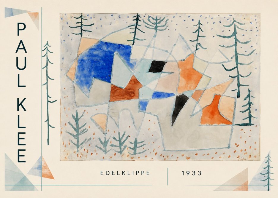 Paul Klee Edelklippe No2 - Poszter