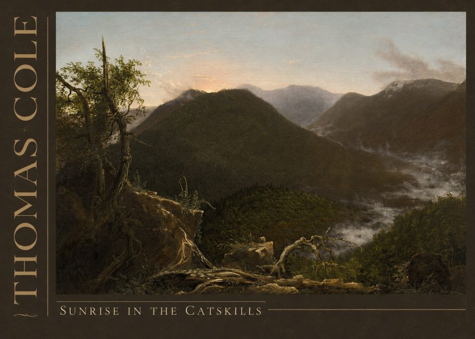 Thomas Cole Sunrise in the Catskills II No3 - Poszter