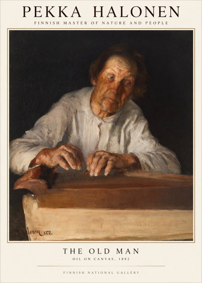 Pekka Halonen The Old Man No1 - Poszter