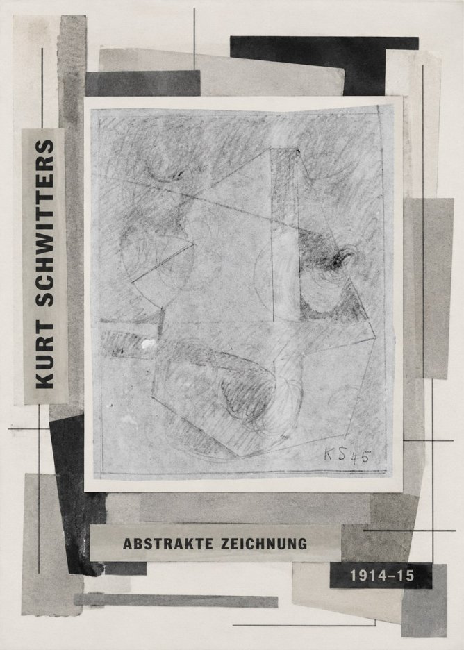 Kurt Schwitters Abstrakte Zeichnung No5 - Poszter