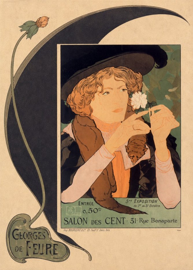 Georges de Feure Georges De Feure III No4 - Poszter