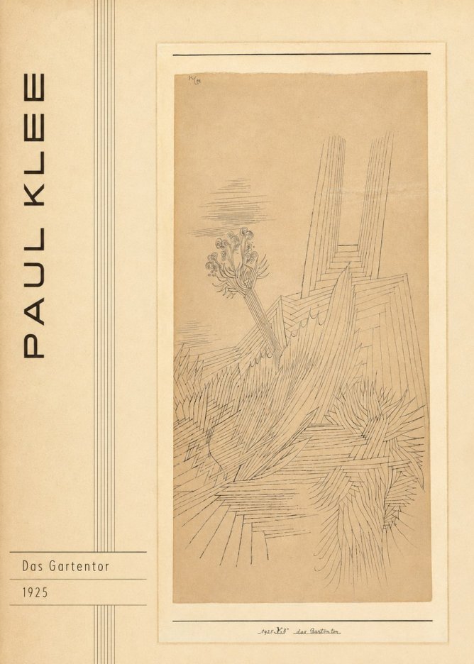 Paul Klee Das Gartentor II No2 - Poszter