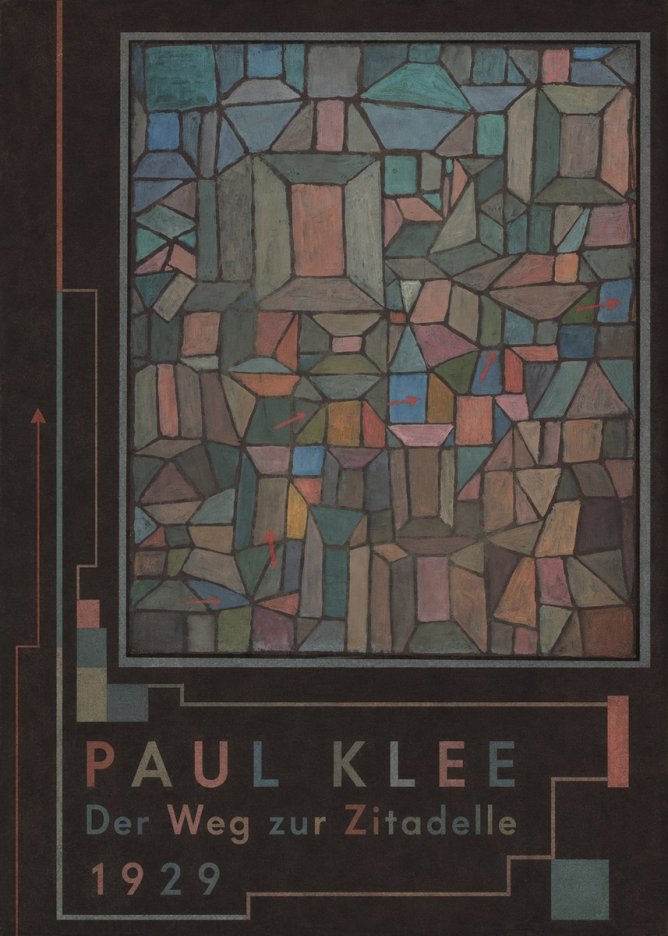 Paul Klee Der Weg Zur Zitadelle No2 - Poszter