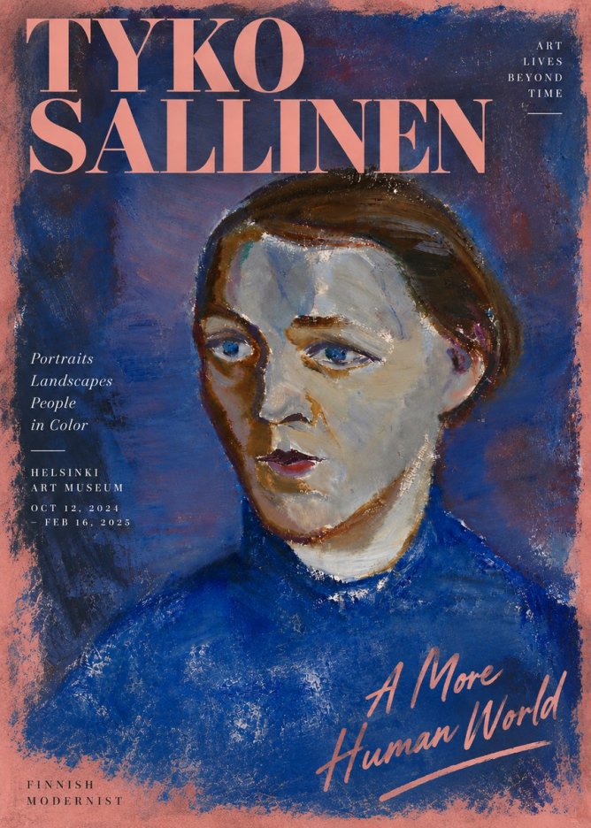 Tyko Sallinen Portrait II No5 - Poszter