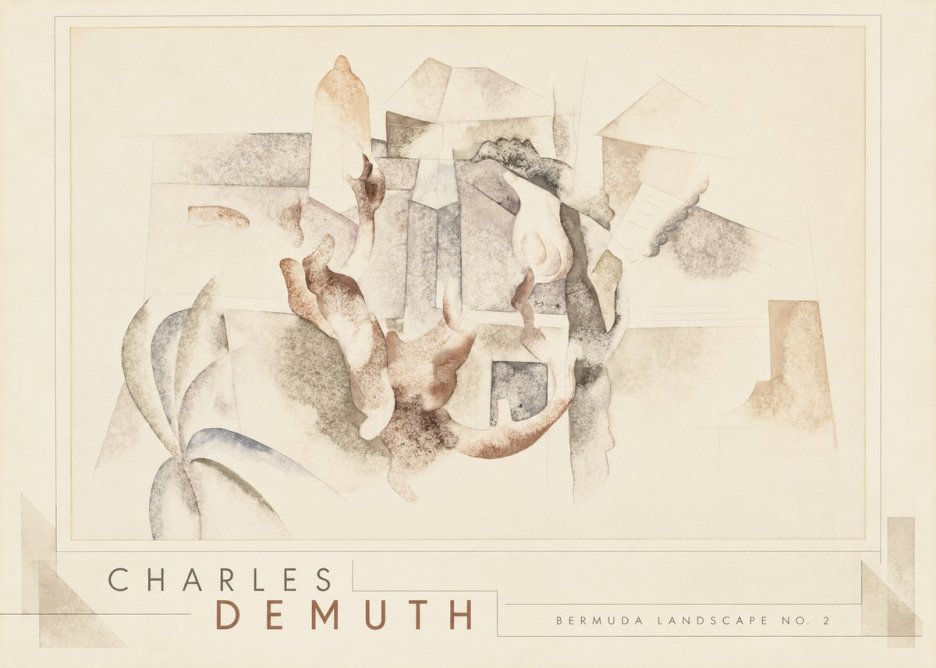 Charles Demuth Bermuda Landscape No. 2 No3 - Poszter