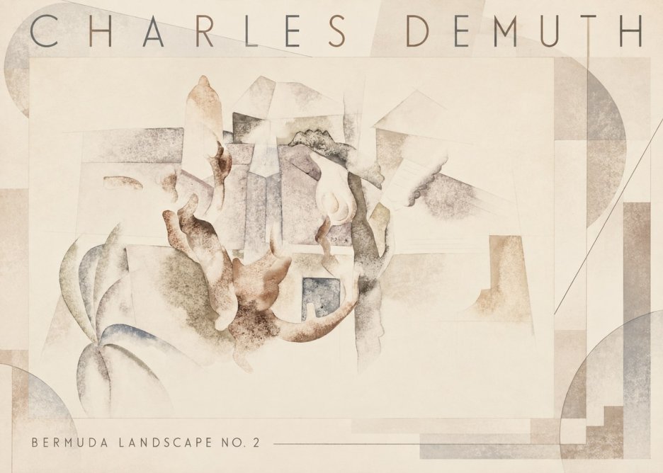 Charles Demuth Bermuda Landscape No. 2 No5 - Poszter