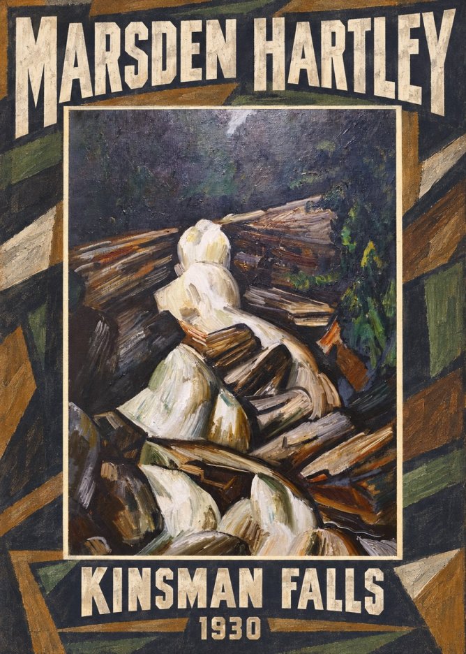 Marsden Hartley Kinsman Falls No1 - Poszter