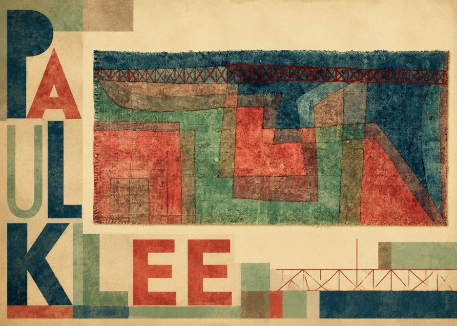 Paul Klee Textile Picture No4 - Poszter