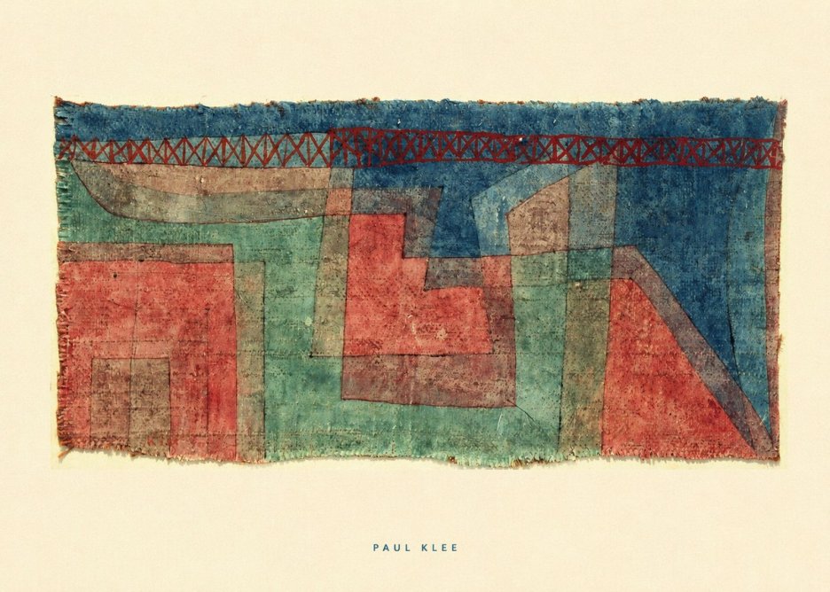 Paul Klee Textile Picture No6 - Poszter
