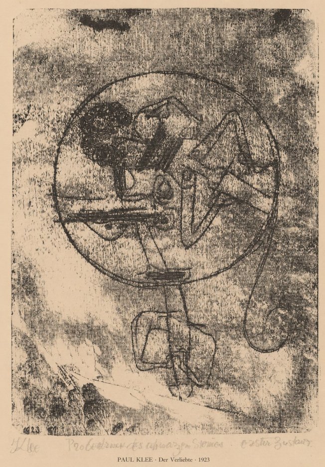 Paul Klee Der Verliebte III No6 - Poszter