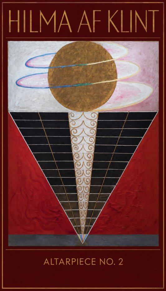 Hilma af Klint The Ten Largest, No. 1, Childhood II No3 - Poszter